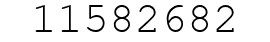 Number 11582682.