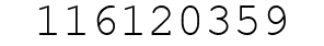 Number 116120359.