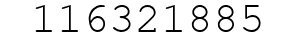 Number 116321885.