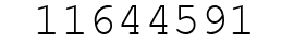 Number 11644591.