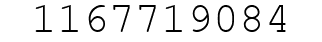 Number 1167719084.