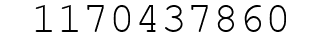 Number 1170437860.