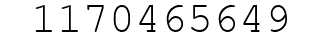 Number 1170465649.