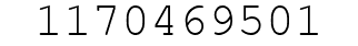 Number 1170469501.