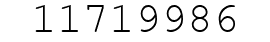 Number 11719986.