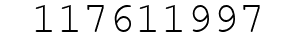 Number 117611997.