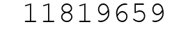 Number 11819659.