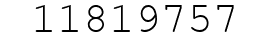 Number 11819757.