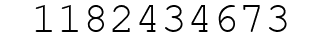 Number 1182434673.