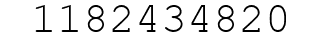 Number 1182434820.