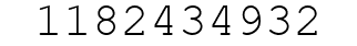Number 1182434932.