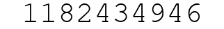 Number 1182434946.
