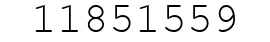 Number 11851559.