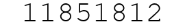 Number 11851812.