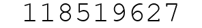Number 118519627.