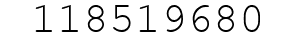 Number 118519680.