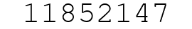 Number 11852147.