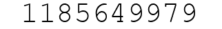 Number 1185649979.