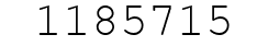Number 1185715.