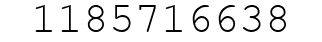 Number 1185716638.