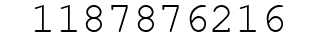 Number 1187876216.