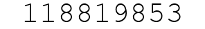 Number 118819853.