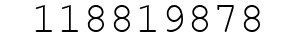 Number 118819878.