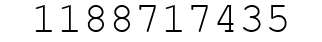 Number 1188717435.