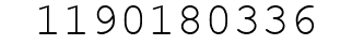 Number 1190180336.