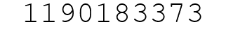 Number 1190183373.