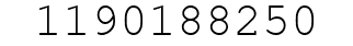 Number 1190188250.