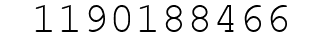 Number 1190188466.