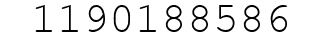 Number 1190188586.