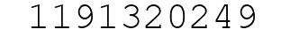 Number 1191320249.