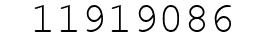 Number 11919086.