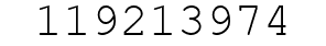 Number 119213974.