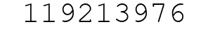 Number 119213976.