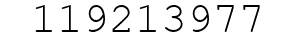Number 119213977.