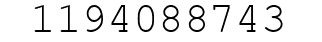 Number 1194088743.