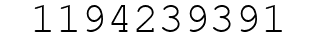 Number 1194239391.