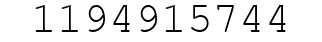 Number 1194915744.