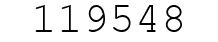 Number 119548.