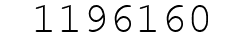 Number 1196160.