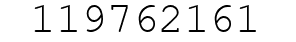 Number 119762161.