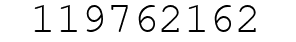 Number 119762162.