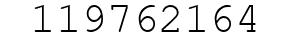 Number 119762164.