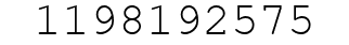 Number 1198192575.