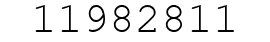 Number 11982811.