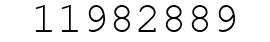 Number 11982889.