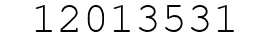 Number 12013531.